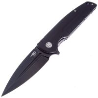 Нож Bestech Fin сталь 14C28N Black рукоять Black G10 (BG34A-3)