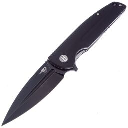 Нож Bestech Fin Blackwash сталь 14C28N рукоять Black G10 (BG34A-3)