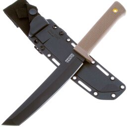 Нож Cold Steel Recon Tanto сталь SK-5 рукоять Desert Tan Kray-Ex (49LRTDTBK)