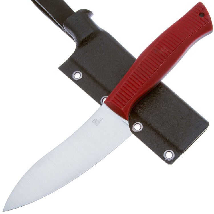 Нож Owl Knife Canadian сталь Elmax рукоять микарта Вишня