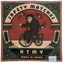 Хэнк (платок) Knife to meet You Safety Matches Monkey 25*25см