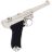 Макет пистолет Люгер P08 DE-8143 1898г никель (Denix)