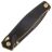 Нож Real Steel Huginn black сталь VG-10 рукоять Black G10/Gold Hardware (7652BG)