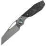 Нож Kansept QTRO сталь Elmax рукоять Gray Titanium/Carbon Fiber