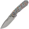 Нож Remette Rhino сталь D2 рукоять Blue/Orange G10 (RNGD261)