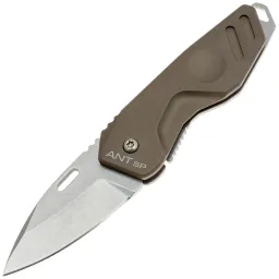 Нож Extrema Ratio Ant SP Stonewash сталь N690 рукоять Tactical Mud Aluminium