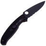 Нож Spyderco Resilience LTW Black PS сталь 8Cr13MoV рукоять Black FRN (C142PSBBK)