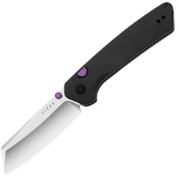 Нож Kizer Madrac satin сталь S45VN рукоять Black Aluminum Нож Kizer Madrac satin сталь S45VN рукоять Black Aluminum