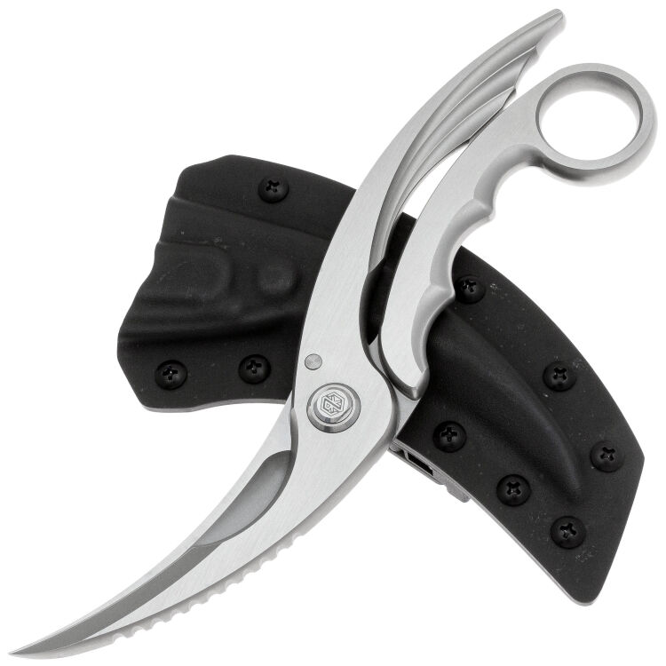 Ножницы Rike Knife Tactical Scissors сталь 1.4116 рукоять Stainless steel