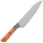 Нож кухонный Microtech 6" Utility Knife сталь M390MK рукоять Ti/Ember Orange G10 (3400B-10EM)