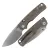 Нож Vosteed Porcupine TiSlim stonewash сталь S90V рукоять Antique Brasswash Titanium