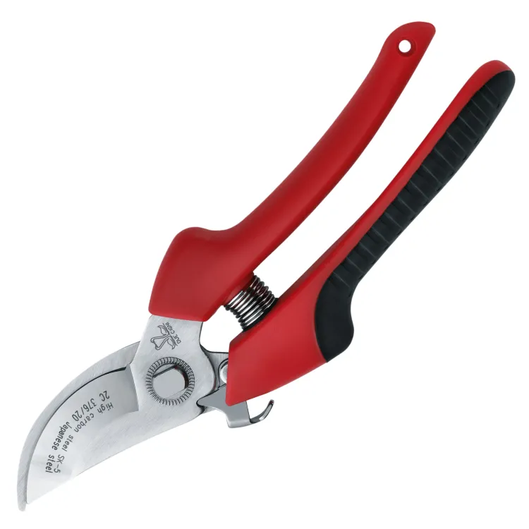 Секатор Due Cigni сталь SK-5 рукоять Black/Red PP/TPR (2C 376/20)