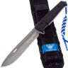 Нож Kizlyar Supreme Фельдъегерь serrated сталь AUS-8 Tackwash рукоять Black Kraton