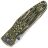 Нож Mcusta Senguoku Sengoku Rikyu Tea сталь VG-10/damascus рукоять Green Pakka Wood (MC-0184D)