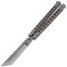 Нож-бабочка AtroposKnife Smoke RE 3.0 сталь N690 рукоять титан