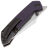Нож Kansept Fenrir stonewash сталь S35VN рукоять Purple Micarta/Blackwash Titanium