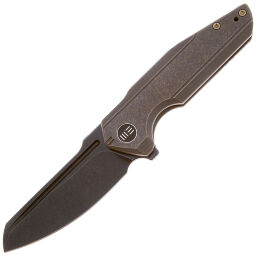 Нож We Knife StarHawk Blackwash сталь CPM-20CV рукоять Bronze Titanium (WE21017-2)