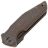 Нож WE Knife StarHawk Blackwash сталь CPM-20CV рукоять Bronze Titanium (WE21017-2)