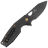 Нож FOX Yaru сталь M398 PVD blackwash рукоять Carbon Fiber (FX-527LI CF)