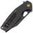 Нож FOX Yaru сталь M398 PVD blackwash рукоять Carbon Fiber (FX-527LI CF)