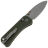 Нож WE Knife Banter 2 grey stonewash сталь S35VN рукоять Green Canvas Micarta (WE23075-3)