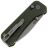 Нож WE Knife Banter 2 grey stonewash сталь S35VN рукоять Green Canvas Micarta (WE23075-3)