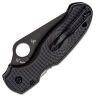 Нож Spyderco Para 3 LTW Serrated Black сталь CTS-BD1N рукоять FRN (C223SBBK)