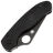 Нож Spyderco Para 3 LTW Black Serrated сталь CTS-BD1N рукоять Black FRN (C223SBBK)