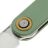 Нож Vosteed Corgi-V stonewash сталь 14C28N рукоять Green Aluminum
