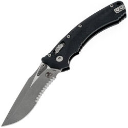 Нож Microtech Amphibian Ram-Lok apocalyptic сталь M390MK рукоять Black G10 (137RL-11APFLGTBK)