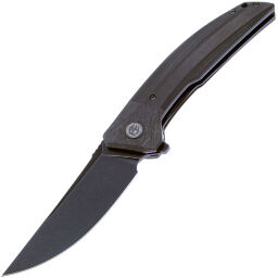Нож Petrified Fish Deepsea Blackwash сталь K110 рукоять Carbon Fiber