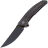 Нож Petrified Fish Deepsea Blackwash сталь K110 рукоять Carbon Fiber