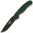 Нож Ontario RAT-1 black сталь S35VN рукоять Green G10 (8991)