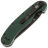 Нож Ontario RAT-1 black сталь S35VN рукоять Green G10 (8991)