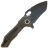 Нож Kizer Mini Paragon blackwash сталь 154CM рукоять Black Micarta