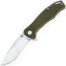 Нож QSP Raven satin сталь D2 рукоять Green G10 (QS122-B1)