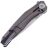 Нож ZT 0707 Stonewash сталь CPM-20CV рукоять Carbon Fiber