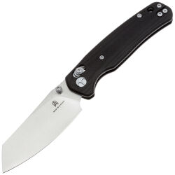 Нож Bestechman Cicada's Wing satin сталь 10Cr15MoV рукоять Black G10 (BMK06K)