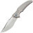 Нож Rike Knife S05 сталь M390 рукоять Gray Titanium