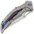 Нож Rike Knife S05 сталь M390 рукоять Gray Titanium