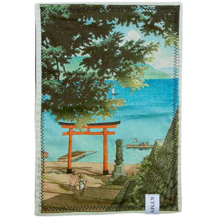 Хэнк (платок) Knife to meet You Kawase-SEA 28,5*21см