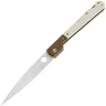 Нож Daggerr Corso satin сталь VG-10 рукоять Cream White G10