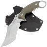 Нож Ruike F181-W stonewash сталь 14C28N рукоять Desert G10