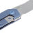 Нож We Knife Solid beadblast сталь CPM-20CV рукоять Blue Titanium (WE22028-4)