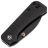 Нож CIVIVI Baby Banter Wharncliffe black сталь Nitro-V рукоять Black Burlap Micarta (C19068SC-1)