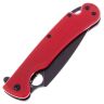 Нож Daggerr Arrow Flipper Black сталь D2 рукоять Red G10