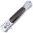 Нож Ganzo G707 cталь 440C рукоять Stainless steel/wood