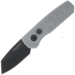 Нож Pro-Tech Runt 5 Reverse Tanto DLC сталь CPM-20CV рукоять Grey Nexus Aluminium