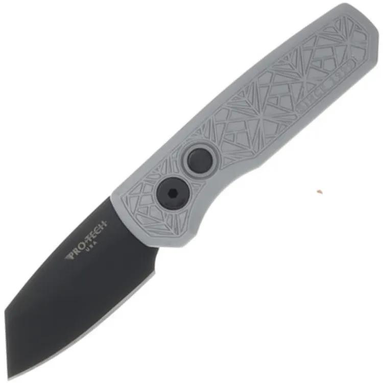 Нож Pro-Tech Runt 5 Reverse Tanto DLC сталь CPM-20CV рукоять Grey Nexus Aluminium