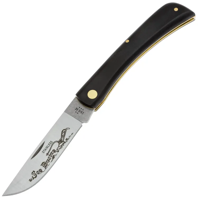Нож Case Sod Buster сталь Tru-Sharp™ Stainless Steel рукоять Black Synthetic